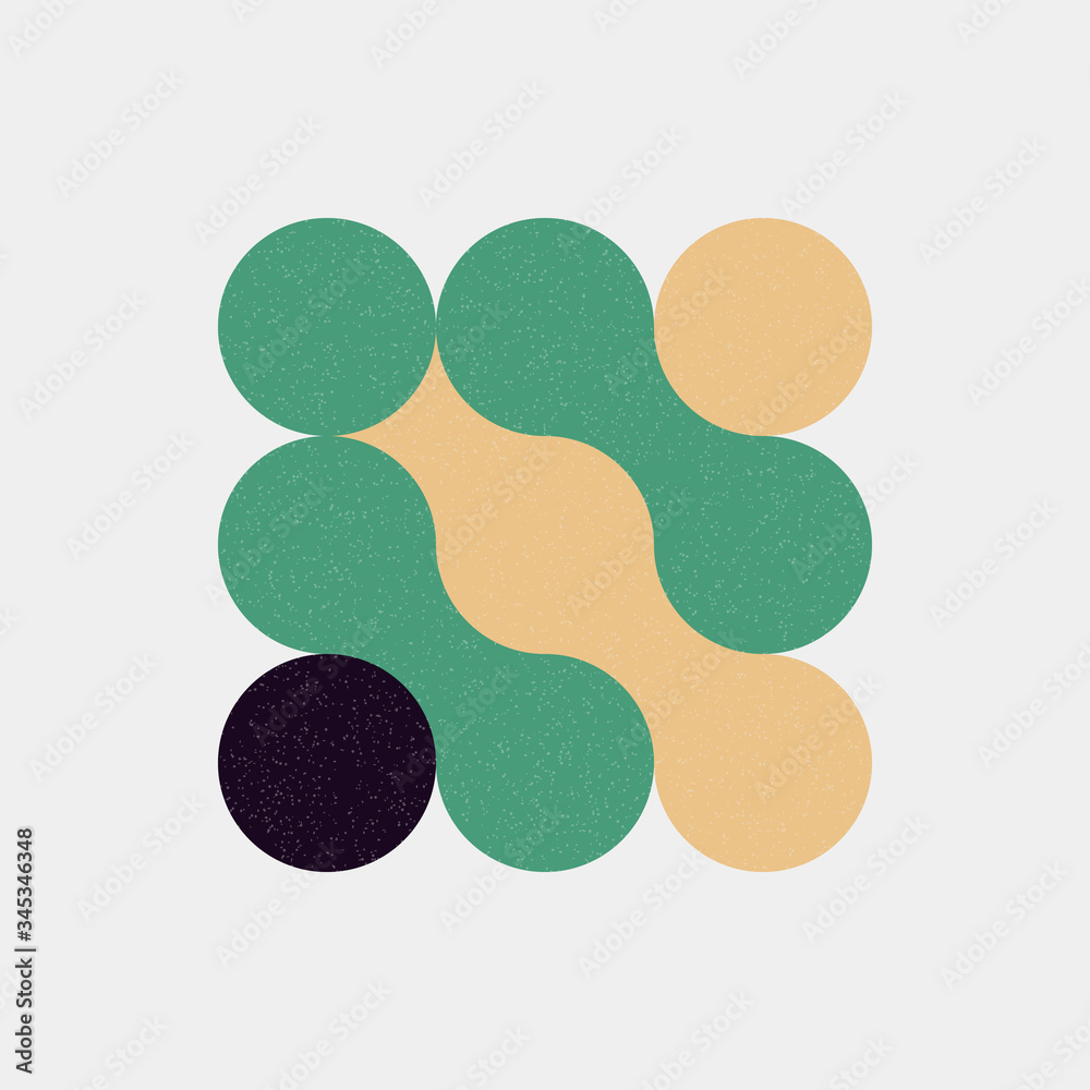 Colour Dots Universe Logo art design illustration Colour Dots Universe Logo art design illustration