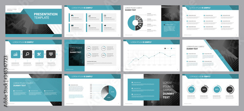 Wallpaper Mural template presentation design and page layout design for brochure ,book , magazine,annual report and company profile , with info graphic elements design Torontodigital.ca