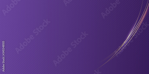 Yellow purple bright design with yellow background of chaotically moving triangles. Modern dynamic background for your company. Vector illustration.