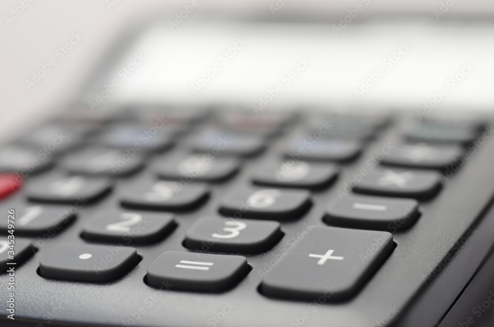 Printing calculator, low depth of field Printing calculator, low depth of field