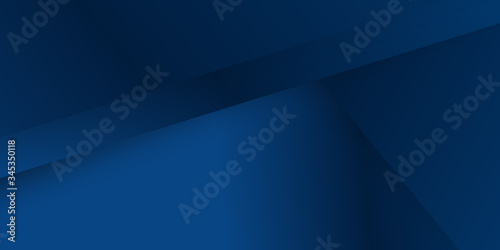 Modern 3d dark blue background for presentation design