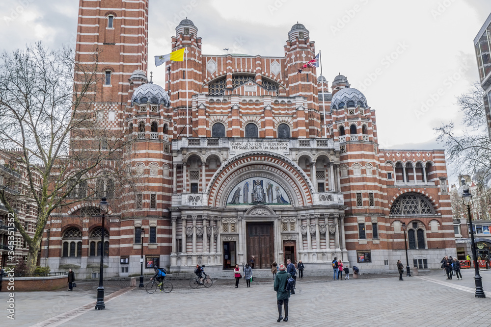 The Westminster Cathedral in London