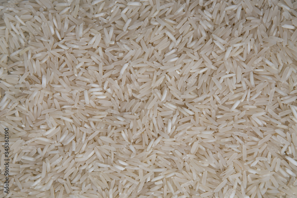 Rice background texture. Close up of rice grains Rice background texture. Close up of rice grains