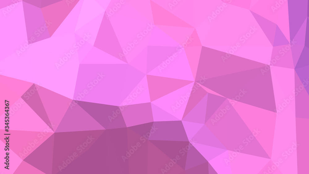 Abstract polygonal background. Geometric Violet vector illustration. Colorful 3D wallpaper.