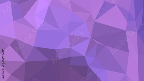 Abstract polygonal background. Geometric Medium Purple vector illustration. Colorful 3D wallpaper.
