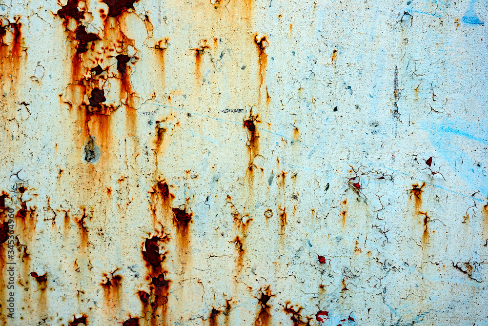 Metal texture with scratches and cracks which can be used as a background