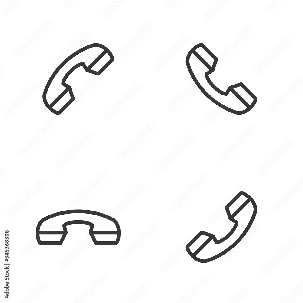 Communicate icon phone vector illustration Communicate icon phone vector illustration