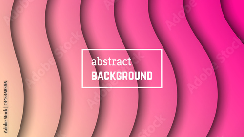 Abstract minimal wave geometric background
