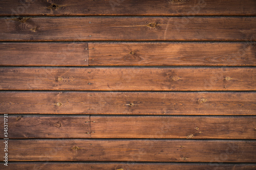 Texture of old wooden boards background natural tree.