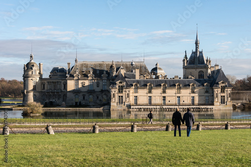 Chantilly, France - December 2013: The chateau at Chantilly photo