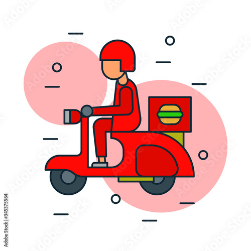Delivery vector illustration
