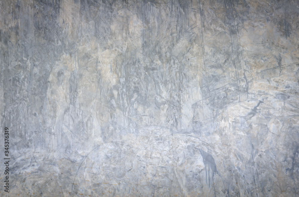 Fototapeta premium Polished old concrete wall surface or texture with cracks for background