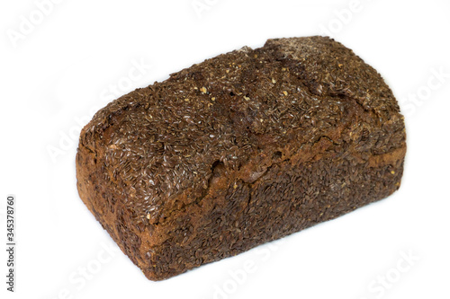 Dark Whole Grain Loaf Of Bread