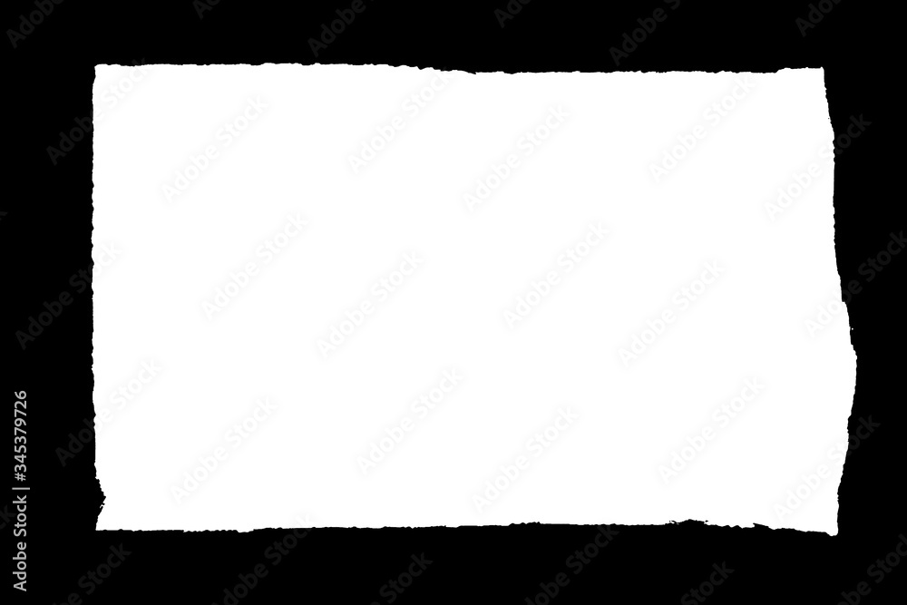 Obraz premium Abstract Decorative Black and White Edge 