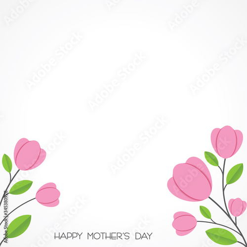 Happy Mother`s Day Greeting, banner or poster,best mom ever concept