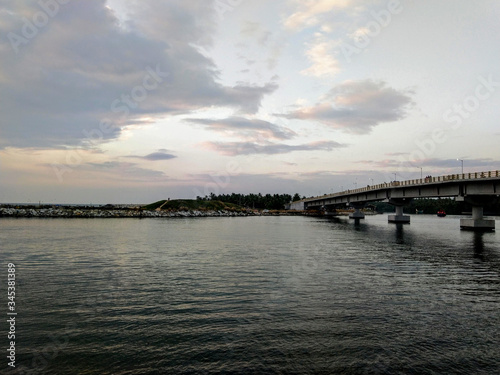 Wallpaper Mural bridge over the river Torontodigital.ca