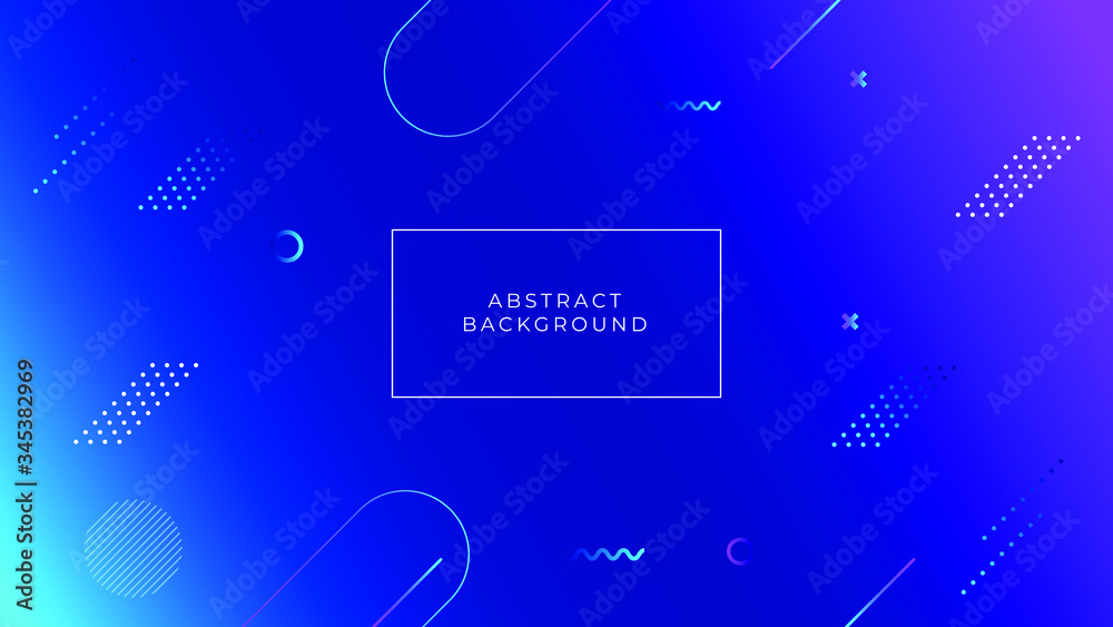 Abstract blue geometric shapes futuristic premium background and sales banner.