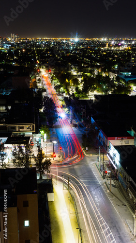 Fototapeta Naklejka Na Ścianę i Meble -  traffic at night
