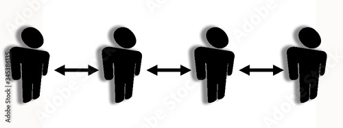 distanziamento sociale drplet covid19 fila persone in fila virus