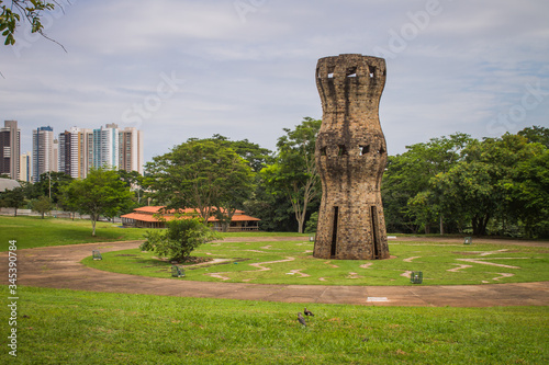 Nature in a big  city - Parque das Nações Indígenas - Campo Grande - Mato Grosso do Sul - Brazil photo