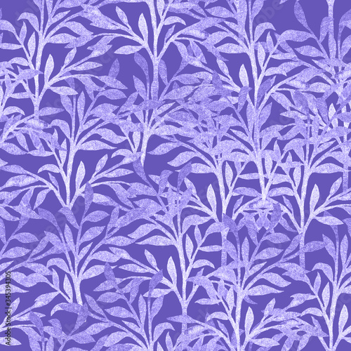 Petals on a purple background
