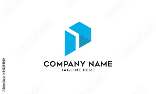 Letter P logo icon design template