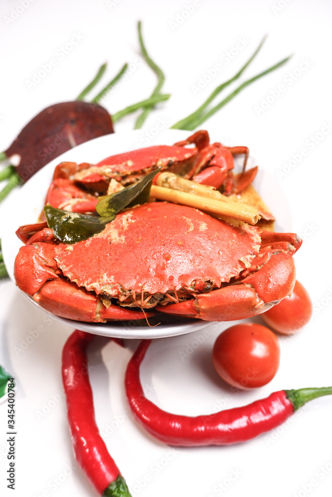 Very delicious spicy crab soup Very delicious spicy crab soup