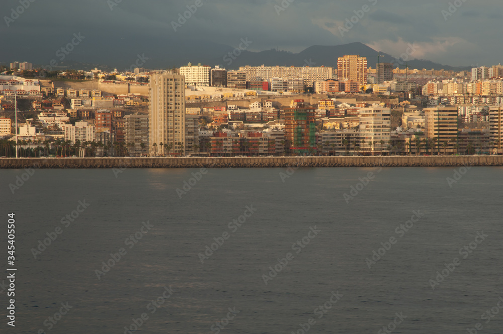 Obraz premium City of Las Palmas de Gran Canaria. Gran Canaria. Canary Islands. Spain.