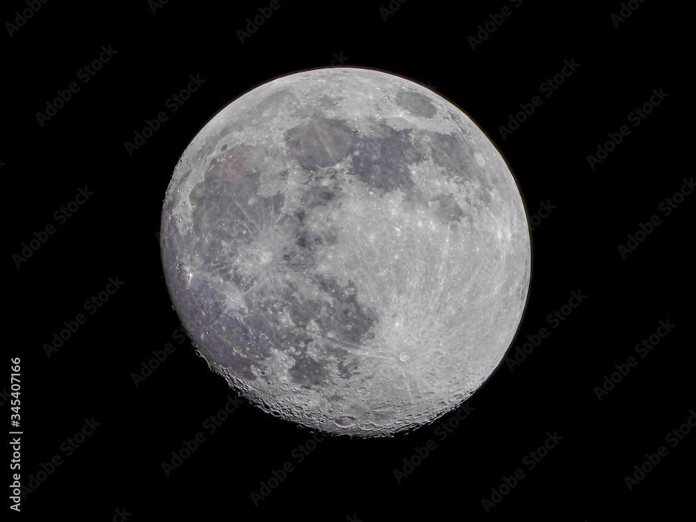 98.6 Full Moon As Seen From Olympia Washington 98.6 Full Moon As Seen From Olympia Washington
