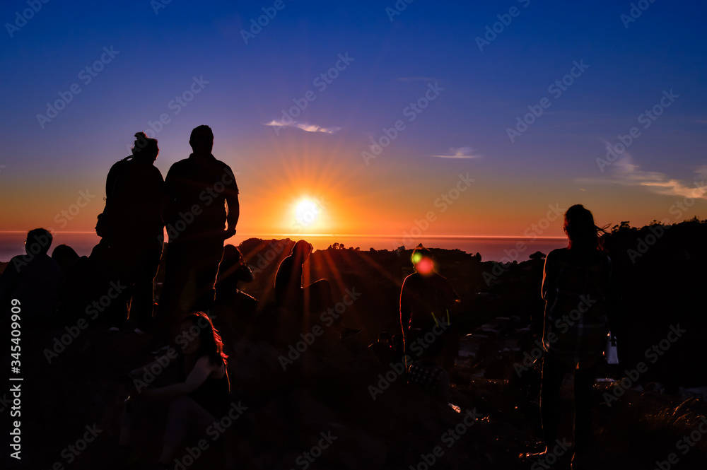 Obraz premium Defined San Francisco Sunset
