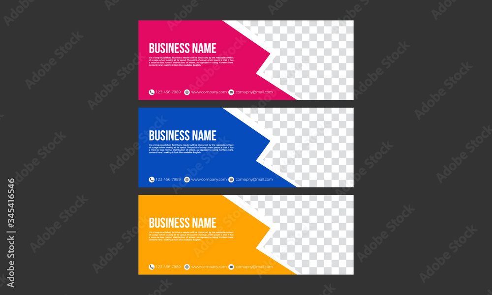 Fototapeta premium Amazing Facebook Cover Design