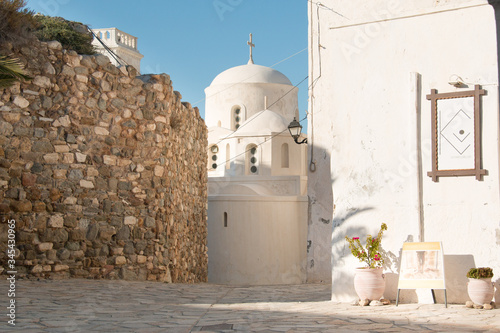 Kathedrale auf der Burg in der Stadt Naxos Griechenland
