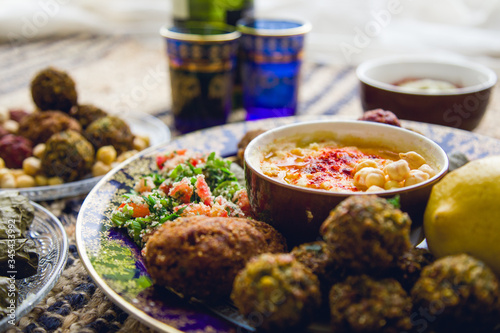 Arabic and middle eastern food.