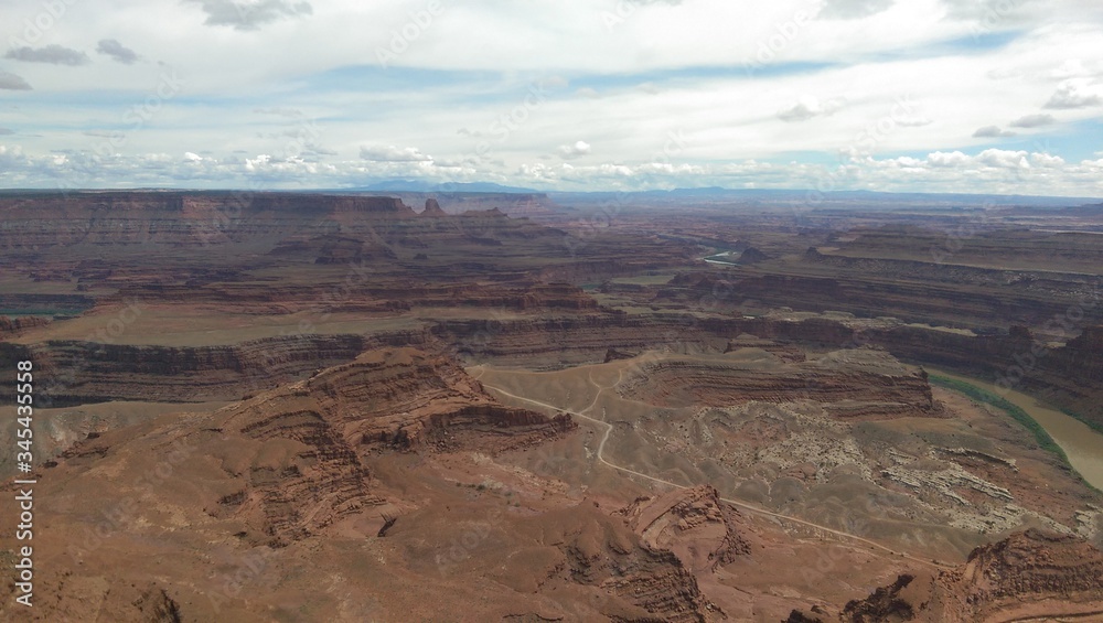 Rock formations and cliffs at Dead Horse Point, Utah Rock formations and cliffs at Dead Horse Point, Utah