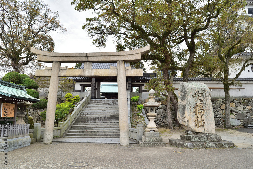 今治城「吹揚神社」　愛媛県今治市