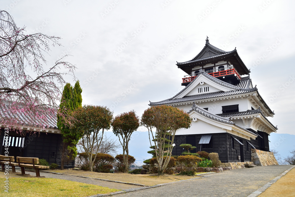 Fototapeta premium 川之江城 愛媛県四国中央市