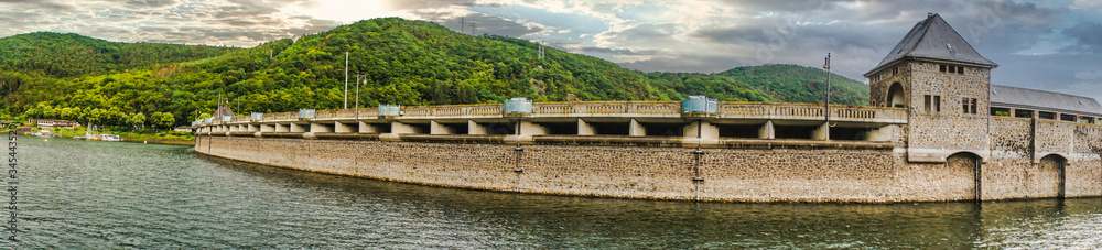 Panorama from Edersee Dam