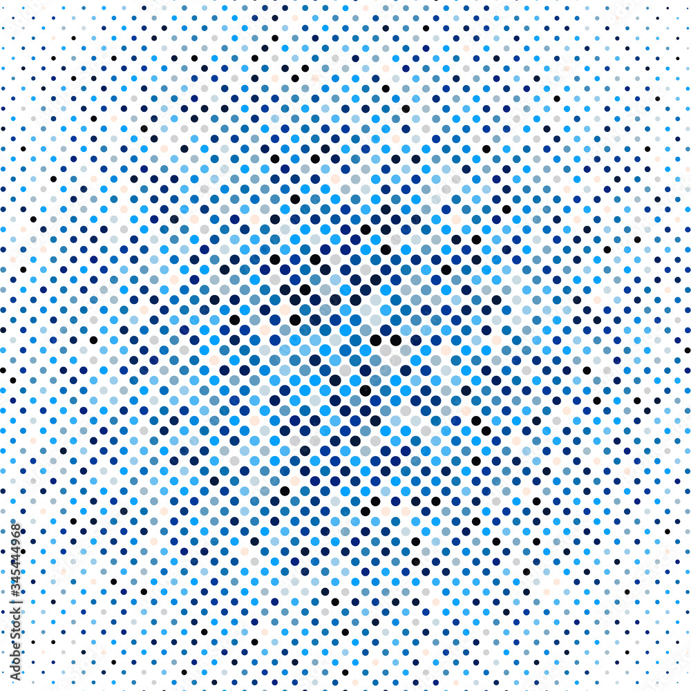Abstract blue halftone pattern background Abstract blue halftone pattern background