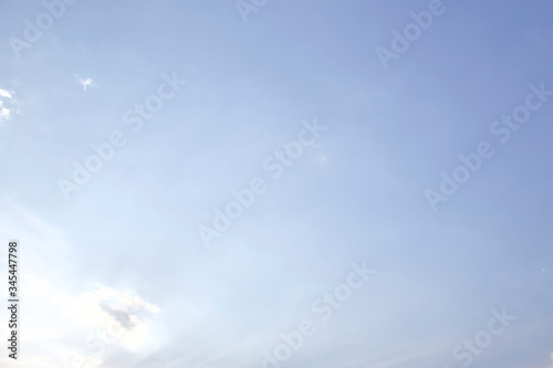 Fototapeta Naklejka Na Ścianę i Meble -  blue sky with fluffy clouds