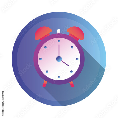 alarm clock detailed style icon