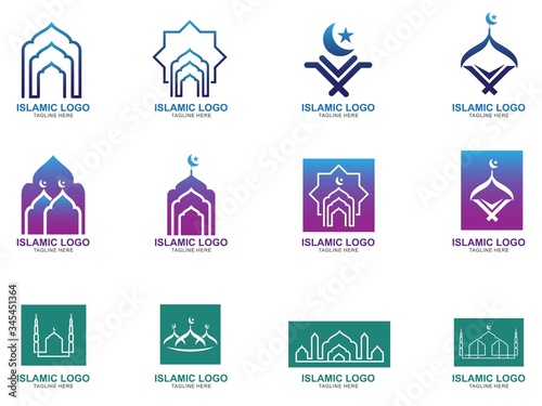 Set of Islamic Logo Design