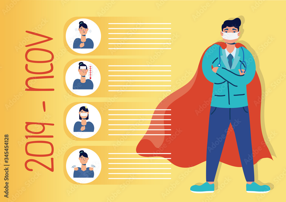 infographics covid19 pandemic with super doctor infographics covid19 pandemic with super doctor
