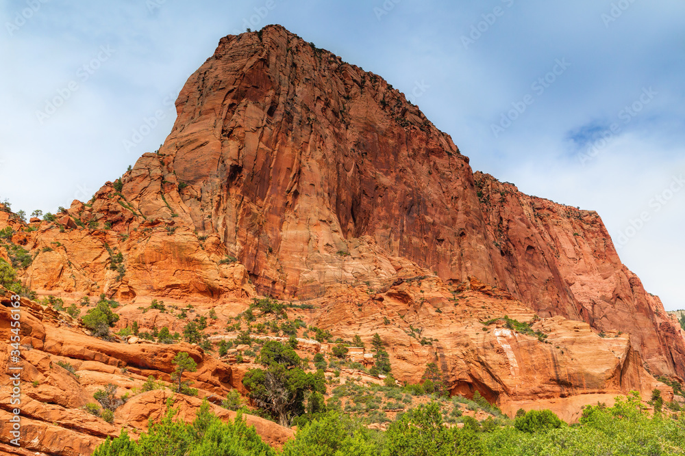 Red rock canyon in Utah