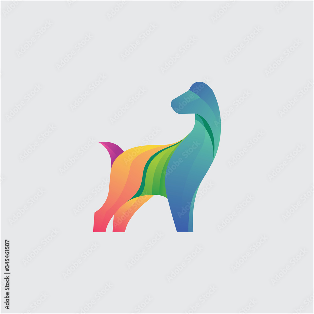Fototapeta premium goat logo