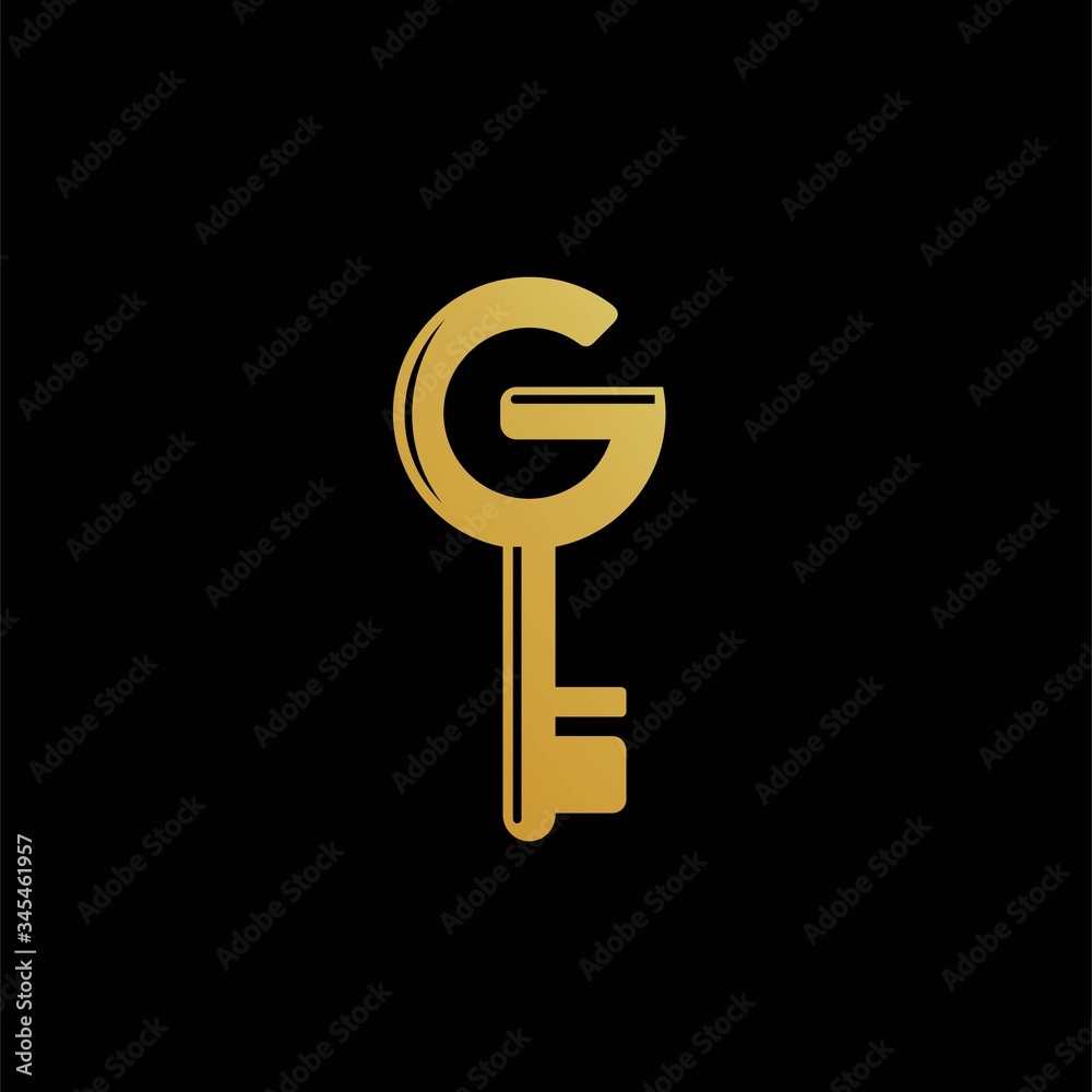Guard logo design, Key vector logo Guard logo design, Key vector logo