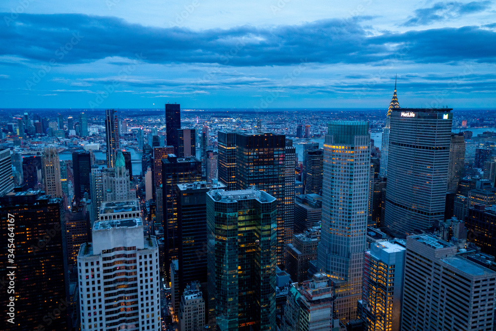 Obraz premium ニューヨークの夜景