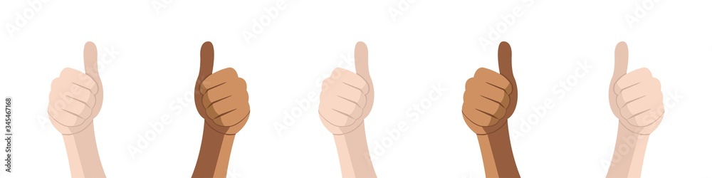 Hand with thumb. Feedback concept. Vector isolated illustration. Congratulate winner vector design illustration. Vector Thumbs up. Hand with thumb. Feedback concept. Vector isolated illustration. Congratulate winner vector design illustration. Vector Thumbs up.