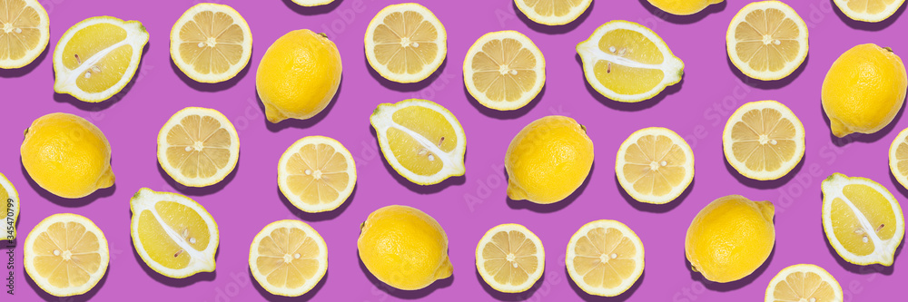 レモンをおしゃれに配置した背景 紫 Stock Photo Adobe Stock レモンをおしゃれに配置した背景 紫 Stock Photo Adobe Stock