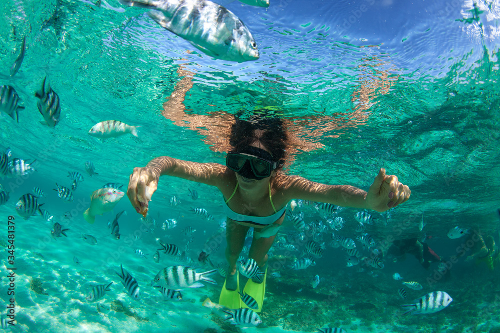 Snorkeling in Mauritius