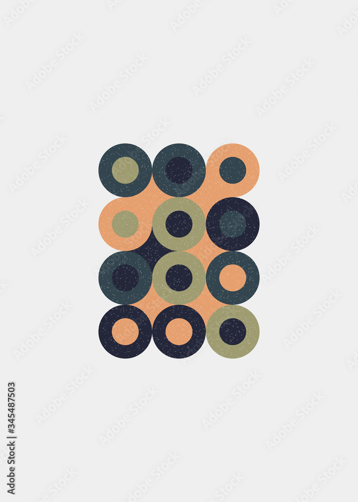 Colour Dots Universe Logo art design illustration Colour Dots Universe Logo art design illustration